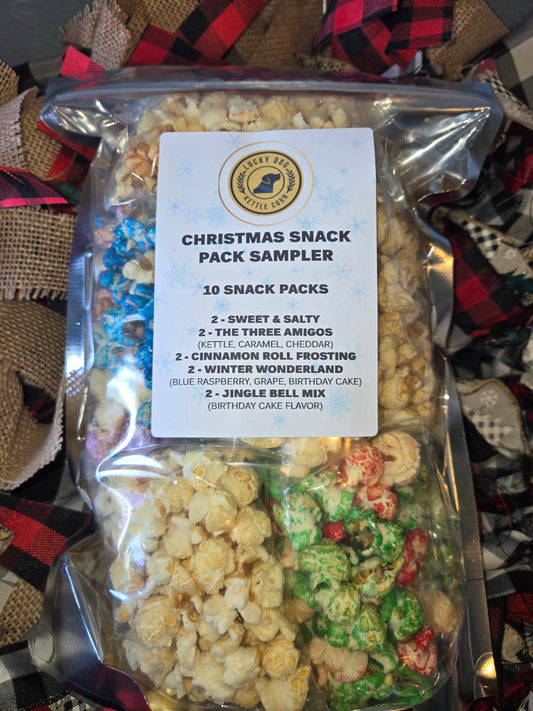 Christmas Snack Pack Sampler