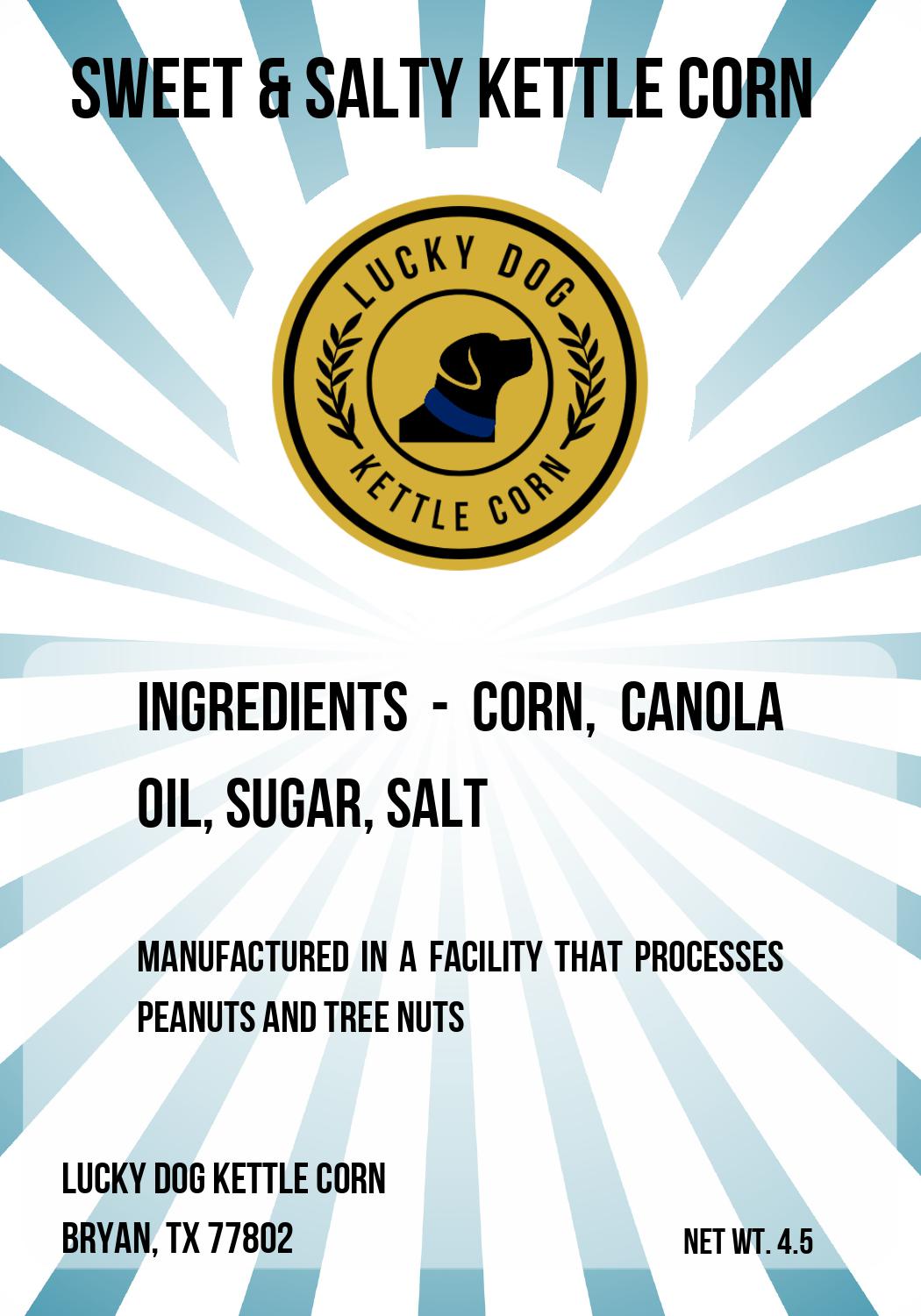 Sweet and Salty Kettle Corn